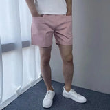 Riolio  Men's Cargo Pocket Shorts Casual Slim Fit Cotton Shorts