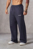 Riolio American Style New Men's Sports Pants Spring Autumn Outdoor Jogging Muscle Fitness Embroidered Straight Casual Long Pants