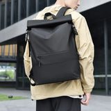 Riolio  Fashion Minimalism Designer Waterproof Backpack Men's Large Capacity Business Commuter Backpack Urban Travel and University Bag