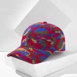 Riolio  Streetwear Camouflage Baseball Cap for Men and Women Unisex Cotton Duckbill Hat Plain Fashion for Outdoor Sunshade Sport Hiking