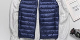 Riolio Coat Ultralight Sleeveless Puffer Vest Jacket Ultra Thin Warm Lightweight Down Jacket Waistcoat Winter Men Duck Down Vest Coats