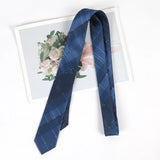 Riolio  Mens Classic Tie Striped Skinny 6cm Necktie Polyester Ties for Man Plaids Jacquard Cravat Business Party Accessories Corbatas