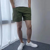 Riolio  Men's Cargo Pocket Shorts Casual Slim Fit Cotton Shorts