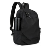 Riolio Mini Men's Backpack Fashion Small Black Shoulder School Bag for Man Canvas Designer Waterproof Sports Travel Male Backpacks