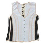 Riolio  Mens Sexy Perspective Tight-Waisted Vest, Genderless Fashion Nightclub Temperament Youth Trendy Business Breathable Top Unisex