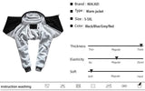 Riolio Winter Jacket Men Warm Coat Thick Fleece Male Zipper Hooded Jackets Casual Hooded Sportswear Outerwear Long Sleeves Sports Hoody