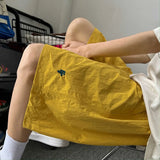 Riolio  Summer Men's New Patchwork High-waisted Pocket Pants Fashion Solid Color Comfortable Loose All-match Casual Shorts