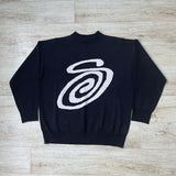 Riolio  Fashion Cool Knitwear Soft Casual Round Neck Sweater Top For Men And Women Utumn Winter Pullover Knitted Tops Clothing