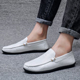Riolio  Men's Casual Loafers Shoes Wedding Dress Shoes New Big Size Moccasins Shoes Suede Shoes High Quality