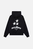 Riolio Harajuku Scuffers Stars Print Oversized Hoodie Goth Streetwear Gothic Sweatshirts Hoodies Wo