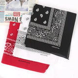 Riolio  Headbands Fashion Bohemian Cotton Print Bandana Hair Bands Hip Hop Man Women Outdoor Unisex Wrist Wraps Face Mask Handkerchief