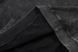Riolio Gothic Vintage Washed Hoodies Teeth Funny Printed Sweatshirts Harajuku Retro Long Sleeve Pullover Men Women Y2k Oversized Hoodie