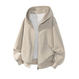 Riolio  Jacket Mens 2025 Fall New Hooded Jacket Streetwear Trendy Outerwear Innovative Fabric Casual Coat Urban Style Lightweight