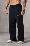 Riolio American Style New Men's Sports Pants Spring Autumn Outdoor Jogging Muscle Fitness Embroidered Straight Casual Long Pants