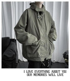 Riolio Fall Winter Thickened Work Jacket Korean Style Trendy Hooded Jacket Men 2025 New Versatile Loose Fashion Top Aesthetic Urban