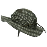 Riolio  New outdoor tactical Benny hat military fan round-brimmed  Velcro camouflage hat sunshade breathable  camping bucket hat
