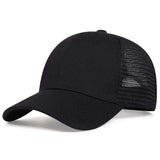 Riolio Unisex 8 Lines On The Brim Of The Hat Baseball Net Caps Spring and Summer Outdoor Adjustable Casual Hats Sunscreen Hat