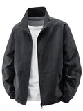 Riolio  Men's Casual Jacket Spring New Style Wear Resistant Comfortable Breathable Soft Simple Fashion Outdoor Jacket Loose clothin