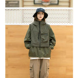 Riolio Outdoor Fiing Men's ort f-Body Workwear Vest Japanese Sle Functional ket Windbreaker Jaet