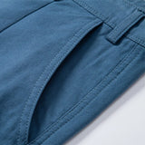 Riolio  New Chic Men Summer Slim British Shorts Light Luxury Stylish Popular Clothes Leisure All-match Straight Cargos Half-pants S-2XL