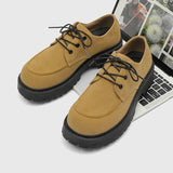 Riolio  Men's Big Head American Retro Thick-Sole High Casual Shoes Four Season New Soft-Sole Non-Slip Outdoor Joker Sports Walking Shoes
