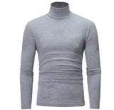 Riolio Man Thermal Turtleneck Casual Sleepwear Shirt S-2XL Sleeve Long Slim Coat 5colors Basic Sweater Bottom Winter