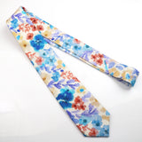 Riolio  3pcs Neck Ties Set Winter Style Floral Necktie For Men Women Pocket Square Daily Wear Brooches Wedding Groom Tuxedo Accessories