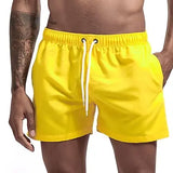 Riolio Men's Swim Shorts Swim Trunks Quick Dry Board Shorts Bathing Suit Breathable Drawstring With Pockets for Surfing Beach Summer