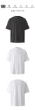 Riolio New Fashion Korean Style Men T-shirt Light Luxury Henry Collar Tops Casual Loose High Quality Solid Color Half Sleeve Tees M-2XL