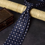 Riolio  2PCS Neck Tie Set 8CM Top Cotton Floral Printed Necktie Fashion Block Flower Suit Ties For Men Shirt Handkerchief Wedding Cravat