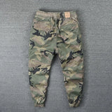 Riolio  Men's Cargo Pants Camouflage Trekking Male Trousers Camo Casual Street Y2k Nylon Korean Style Cheap Slacks Emo Baggy Long Cotton