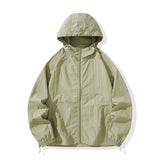 Riolio  Spring Summer Mens Ultra Light Hiking Jacket Outdoor Men Quick Dry Sun Screen Hooded Coats Men Sports Breathable Fishing Jackets