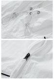 Riolio  Spring Summer Mens Lightweight UV Protection Hooded Jackets Outdoor Quick Dry Men Suncreen Breathable Hiking Zipper Hooded Coats