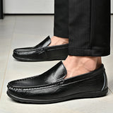 Riolio  Men Shoes Casual Luxury Brand Formal Mens Loafers Moccasins Italian Breathable Slip on Male Boat Shoes Plus Size 46