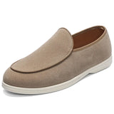 Riolio  Fashion plus size men's casual single shoes with soft soles foot covers lazy shoes men's board shoes