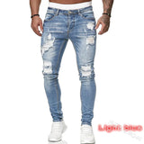 Riolio Mens Black Jeans Slim Fit Quality Gray Casual Male Jeans Pants Skinny Fit Men Pants Hip Hop Streetwear Cotton Denim Trousers