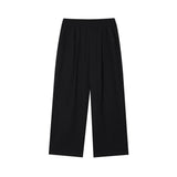 Riolio  Men's Linen Wide Leg Pants Summer New Sle Cotton Linen Loose Straight Casual Long Trousers Faion Brand Faionable