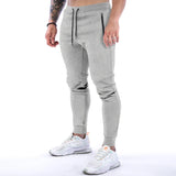 Riolio  Men Casual Trousers Quick Dry Sport Gym Pants Joggers Elastic Fashion Jogging Pants Breathable Running Sweatpants Male Clothing