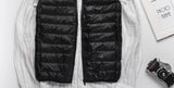 Riolio Coat Ultralight Sleeveless Puffer Vest Jacket Ultra Thin Warm Lightweight Down Jacket Waistcoat Winter Men Duck Down Vest Coats