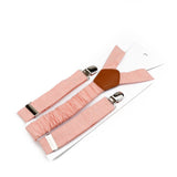 Riolio  Floral Cotton 2 Sizes Suspenders Parent Child Sets Men Women Kids Braces Adjustable Straps Male Pants Shirt Skirt Accessory Gift