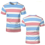 Riolio  Men's T-shirts High-end 100% Cotton Hot Selling Retro Style Plaid Pattern Striped Home Clothes Unisex Kids Canvas Fashion Tops