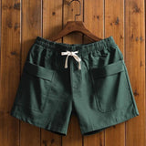 Riolio  Men's Utility Cargo Shorts Above Knee Loose Fit Summer Casual Thin Mid Thigh Shorts