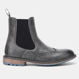 Riolio 7-13 Brogue Chelsea boots comfortable brand fashion boots leather