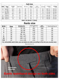 Riolio  Casual Two-Piece Suit Set Large Size Embroidered Wedding Dressing Fashionable Slim Fit British Style Polyester Fiber Long Sleeve