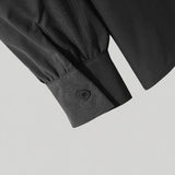 Riolio  Mens Shirt Flowing Collar Dropped Shoulder Casual Shirt Autumn Streetwear Fashion Youth Campus Long-Sleeve Top Men'S Clothing