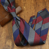 Riolio  New Trendy Mens Brown Green Navy Neckties 8cm Luxury Dots Floral Neck Ties Adult College Student Animal Printed Tie Cravat