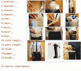Riolio  Men's Luxury 3-Piece Tuxedo Suit Set with Peak Lapel Blazer Vest And Pants for Business Party Wedding Prom