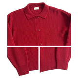 Riolio Men Fashion Daily Outerwears Cardigan Fall Winter Korean Casual Long Sleeve Sweater Baggy Thicken Thermal Knitted Sweaters Male