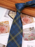 Riolio  Woven Striped Ties For Men Women Jacquard Neck Tie For Wedding Business Classic Groom Neckties Fashion Men's Neck Tie