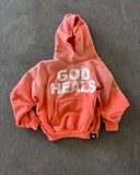 Riolio Vintage Streetwear God heals Painting Printed Hoodies Women Sweatshirt Harajuku New Oversized Street Y2k Tops Men Clothing